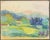 Impressionist 1960s Frank Wallace Mountain Landscape Pastel For Sale - Image 3 of 3