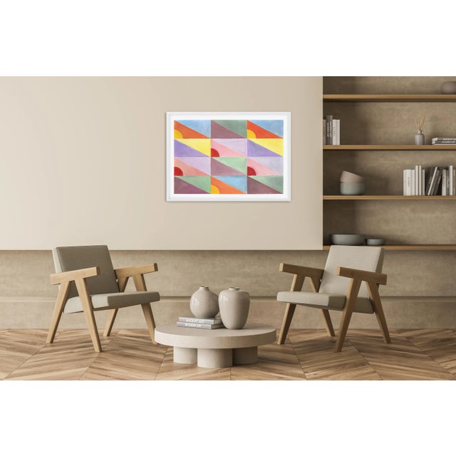 These series of paintings by Natalia Roman gather their inspiration from geometric, minimalist shapes and paintings from...