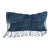 Vintage Indigo Blues Envelope Lumbar Down Pillow For Sale