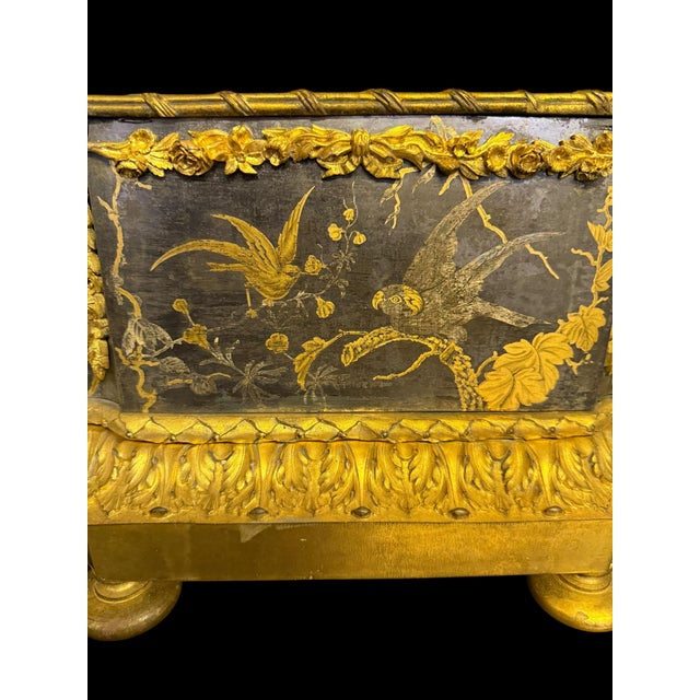 A Fine 19th Century French Gilt Bronze Chinoiserie Jardiniere by Barbedienne For Sale - Image 12 of 12