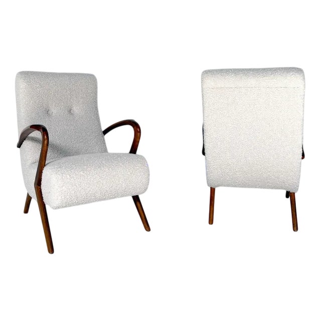 Set of Vintage Italian Lounge Chairs For Sale