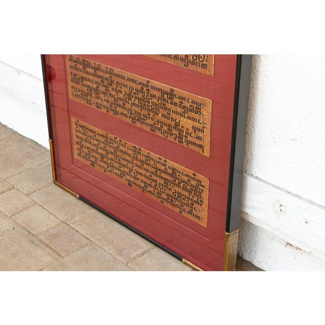 Imperial Sutra 19th Century Burmese Kammavaca For Sale - Image 4 of 8