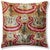 "Bring a touch of romance and history to your living space with our Hand-Knotted Silk Velvet Scroll Ikat Pillow. This...