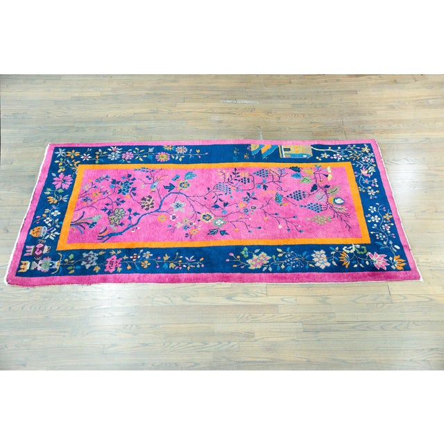Early 20th Century Chinese Art Deco Rug For Sale - Image 4 of 14