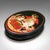 1930s Vintage Oval Keepsake Box, Russian, Lacquered Trinket Case, St George, Art Deco For Sale - Image 5 of 10