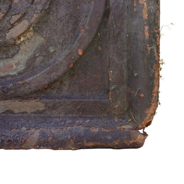 1900 - 1909 Pair Antique Cast Iron Architectural Scroll Form Corbels C1900 For Sale - Image 5 of 5