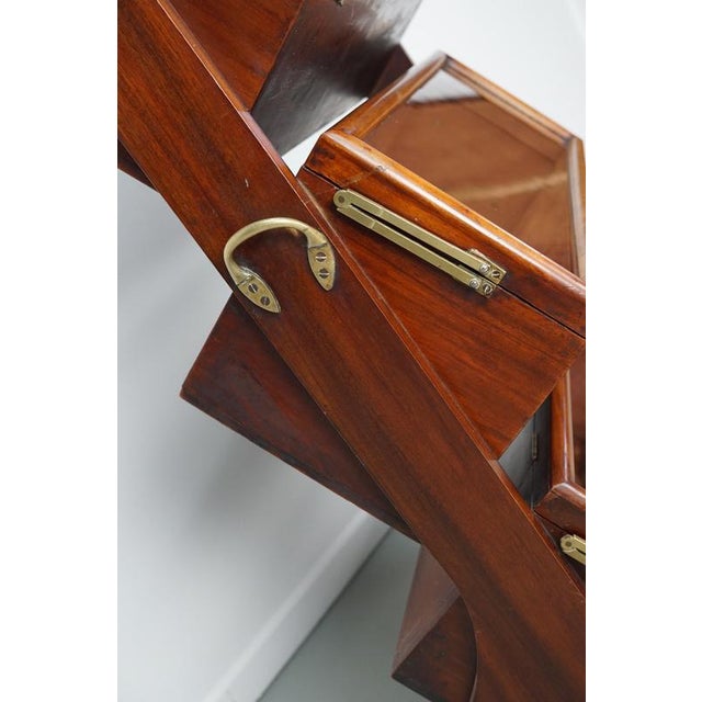 Victorian 19th Century Hardwood Carrs Biscuits Vitrine For Sale - Image 12 of 18