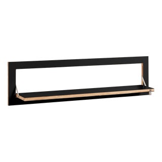 100×27-1 Fläpps Shelf in Black from Ambivalenz For Sale