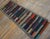 1950s Vintage American Hooked Multicolor Stripe Folk Art Small Wool Rug For Sale - Image 14 of 14