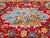Vintage Persian Tabriz Pictorial Rug, Hand-Knotted Wool & Silk, Forest Scene, Red & Blue, 2x3 For Sale - Image 12 of 15
