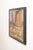 Mid-Century Modern Mid-Century Abstract Painting 'Town Landscape' in a Rustic Black Wood Frame For Sale - Image 3 of 11