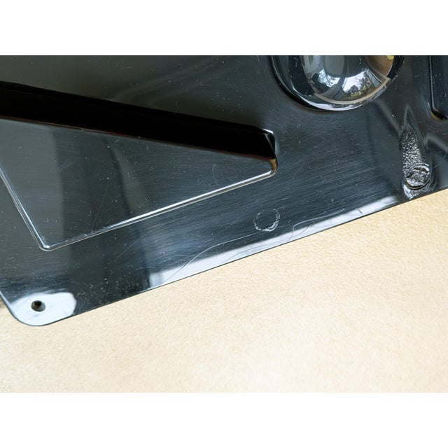 Black Plastic & Metal 1970s Container Panel Utensilo by D. Maurer Becker for Design M, Early Production For Sale - Image 14 of 17