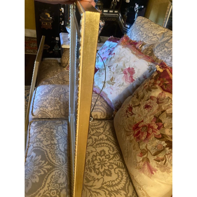 Illustration 17th Century Antique Mirror Framed Botanical Engraving by Basilius Besler. For Sale - Image 3 of 10