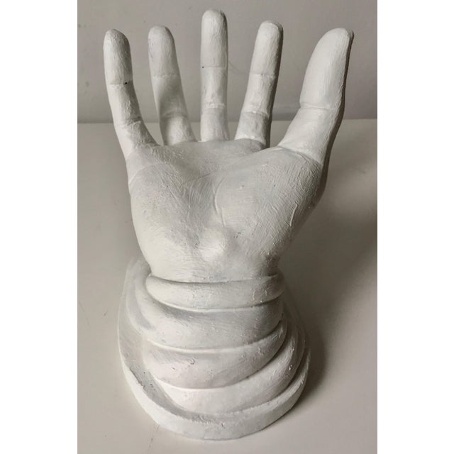 Vintage Plaster Hand Sculpture Chairish