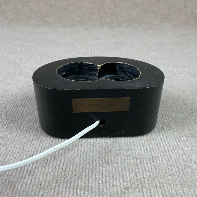 Table Lamp by Paul Kedelv for Flygsfors Glasverk, Sweden, 1950s For Sale - Image 6 of 8