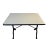 Vintage European Porcelain Top Bistro Table For Sale In Los Angeles - Image 6 of 9