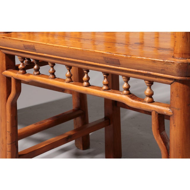 Very elegant pair of late hongmu comb-back armchairs, Late Qing Dynasty Each chair of elegant form with arched humpback...