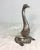 19th Century Antique 1800's Georg Roth & Co. Hanau German Sterling Silver Cut Glass Swan Bowl For Sale - Image 5 of 16