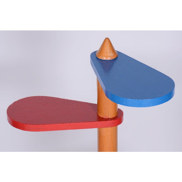 Brown Mid-Century Flower Stand in Beech, 1950s For Sale - Image 8 of 9