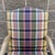 Southwood & Co. Vintage Southwood Furniture French Neoclassical Lounge Chair in Distressed Beige With Carved Acanthus Leaves For Sale - Image 4 of 16