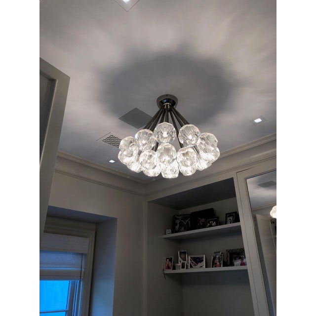 Restoration Hardware Boule De Cristal Flushmount 24 Polished