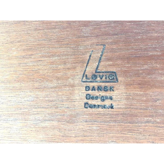Vintage Danish Freestanding Desk by Peter Løvig Nielsen, 1960s For Sale - Image 12 of 14