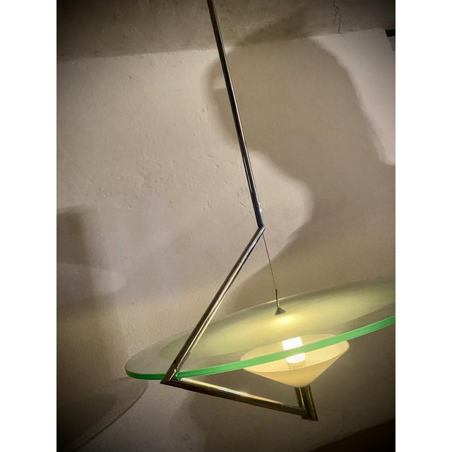 Italian Glass and Metal Kron Candlestick Olympia by Daniela Puppa for Fontana Arte, 1970s For Sale - Image 18 of 18