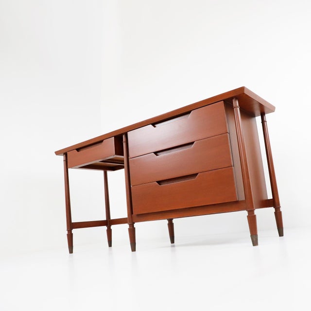 Midcentury Mexican Modern Desk For Sale - Image 4 of 7