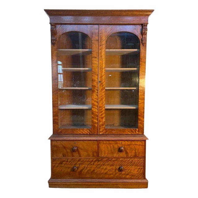 English Style Display Cabinet For Sale