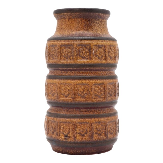 Vintage Tundra Ceramic Vase from Scheurich Keramik, 1960s For Sale