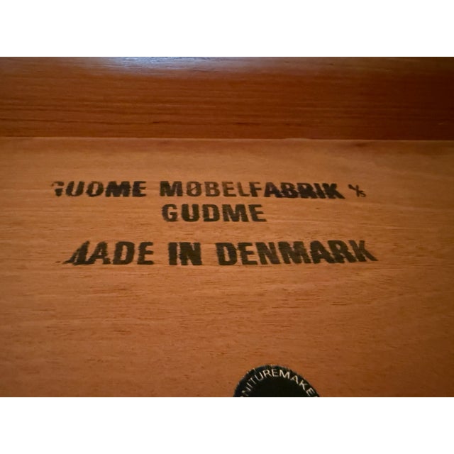 Danish Modern Sculpted Dining Table For Sale - Image 9 of 9