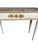 1920s Pair of 1920s Italian Neoclassical Painted and Parcel-Gilt Console Tables Faux Marble For Sale - Image 5 of 10