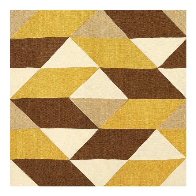 Sample - Schumacher Erindale Fabric in Spice For Sale
