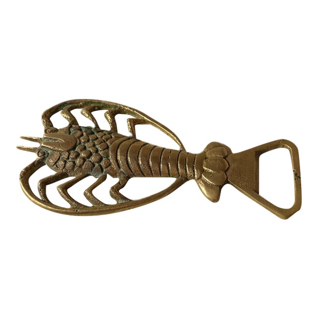 Vintage Brass Scorpion Bottle Opener For Sale