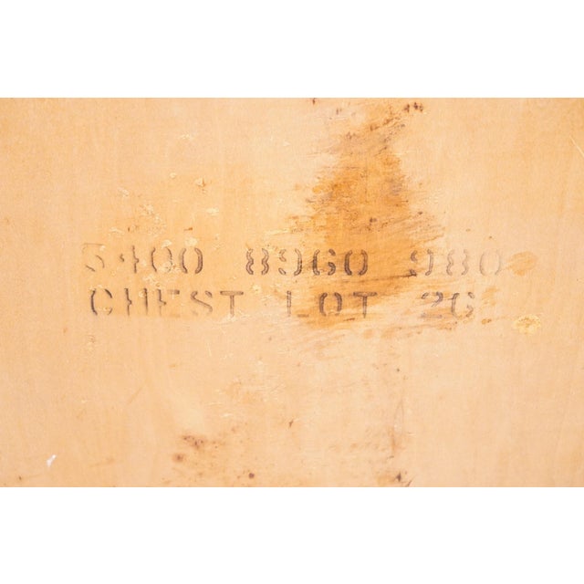 Bassett Furniture Solid Cherry Country French Provincial 37" Chest of Drawers 5400-8960-980 For Sale - Image 12 of 12