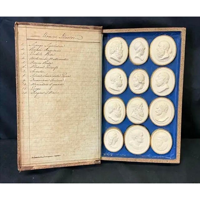 Grand Tour Book of Plaster Intaglios by Bartolomeo Paoletti For Sale - Image 15 of 15