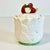 Mid-Century English Boho Chic Hollywood Regency Trompe L’Oeil Strawberry Jam Jar For Sale - Image 4 of 15