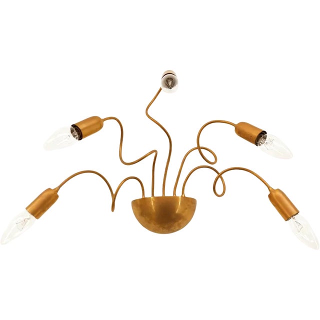 Adjustable Wall Light in Brass For Sale - Image 11 of 11