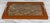 1980s Vintage Traditional Copper Relief Glass Top Butlers Serving Tray For Sale - Image 5 of 7