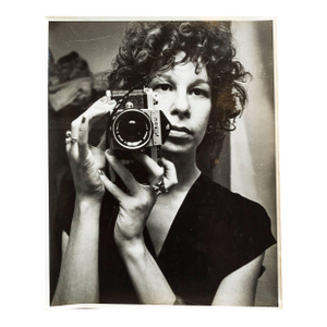 Nona HatayVintage Silver Gelatin Rock and Roll Photogapher Nona Hatay Self Portrait