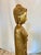 Gold Early 20th Century Burmese Mandalay Standing Gilt Wood Buddha Sculpture For Sale - Image 8 of 11