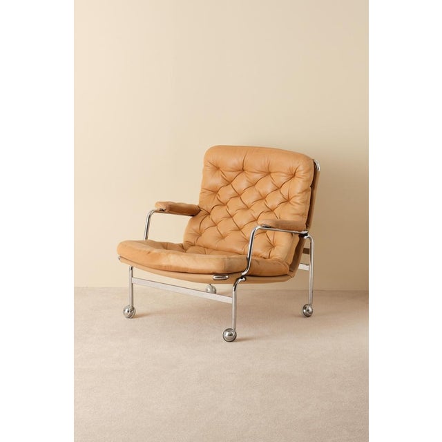 Karin Easy Chairs by Bruno Mathsson, 1978, Set of 2 For Sale - Image 3 of 10