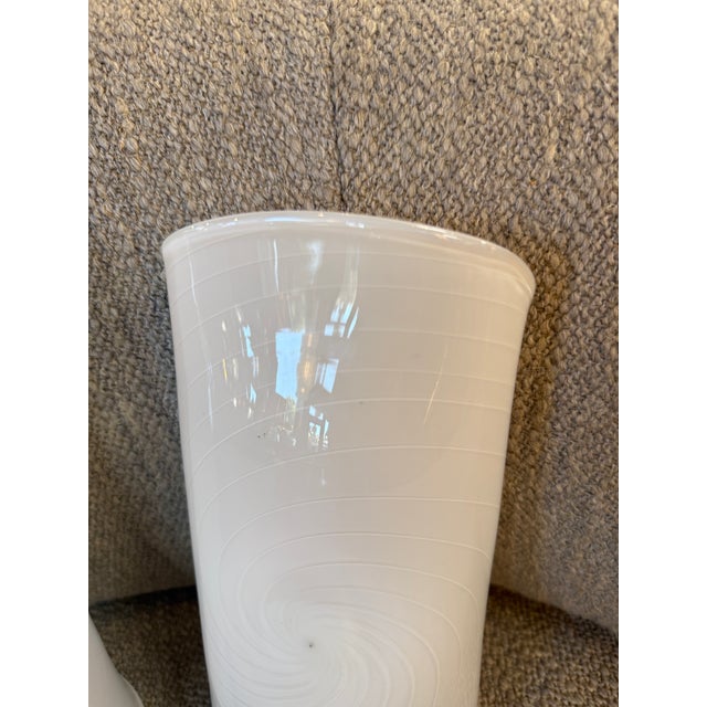 1970s 1970s Murano Spiral Glass Wall Sconces - a Pair For Sale - Image 5 of 13