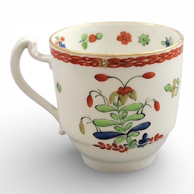 Porcelain Tea Cup and Saucer by Flight, Barr & Barr for Worcester, 1807-1813, Set of 2 For Sale - Image 6 of 17