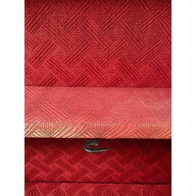 Black Wall Display Case in Walnut For Sale - Image 8 of 10