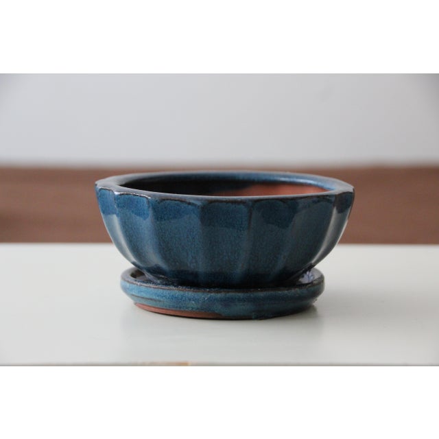 1990s Japanese Ceramic Bonsai Plant Pots, 1990s, Set of 10 For Sale - Image 5 of 9