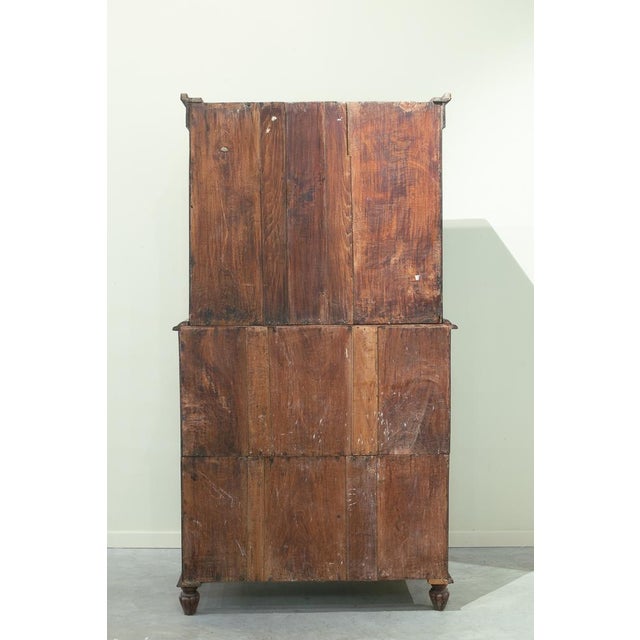 Antique Anglo-Indian Carved Desk Bookcase, India, 19th Century For Sale - Image 16 of 18
