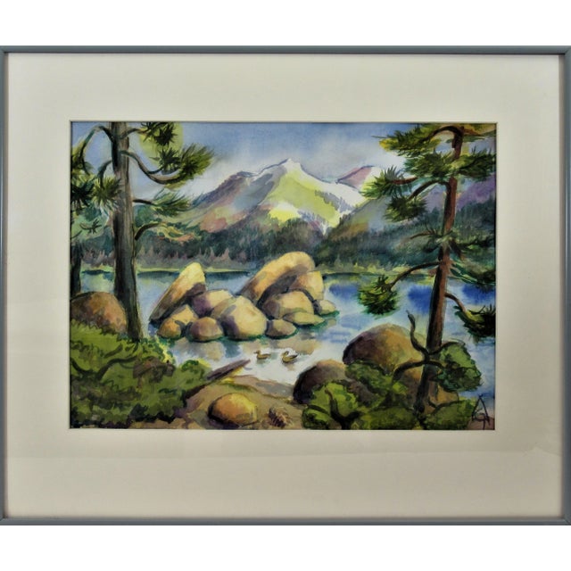 Arnold A. Grossman, California Landscape, Circa 1990 For Sale