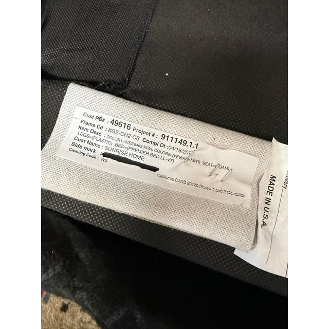 American Leather Bentley Sleeper Chair For Sale - Image 12 of 12