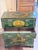 Green Antique Victorian Naval Campaign Secretary Chest With Hand Painted Maritime Motifs For Sale - Image 8 of 12